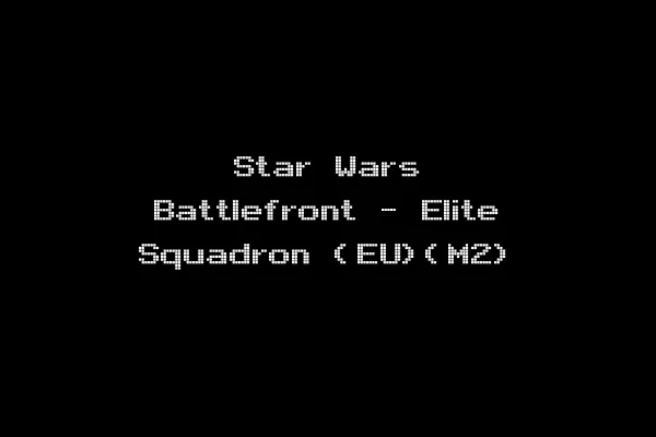 Star Wars Battlefront - Elite Squadron (EU)(M2)