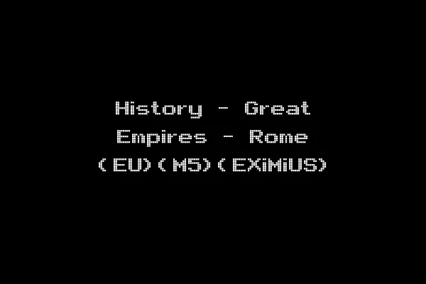 History - Great Empires - Rome (EU)(M5)(EXiMiUS)