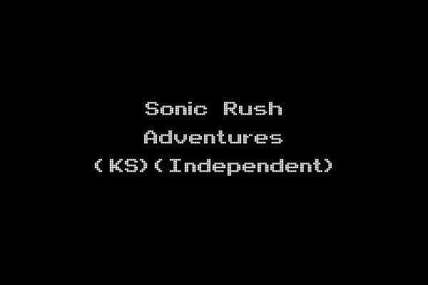 Sonic Rush Adventures (KS)(Independent)
