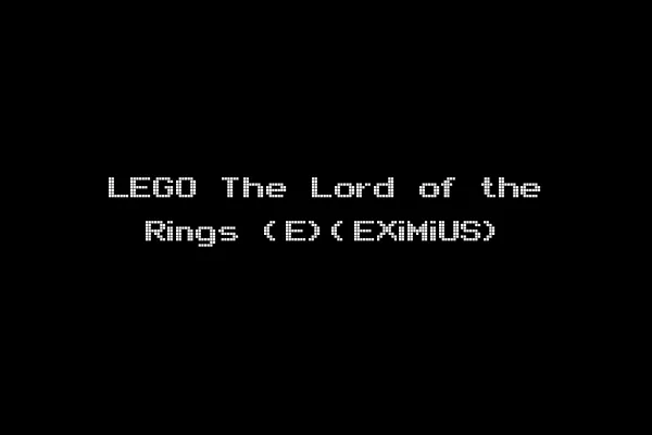 LEGO The Lord of the Rings (E)(EXiMiUS)