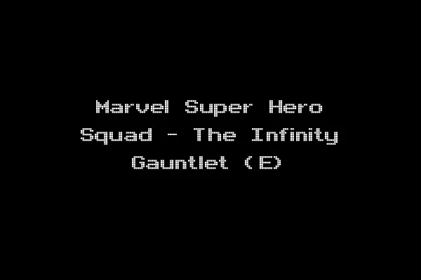 Marvel Super Hero Squad - The Infinity Gauntlet (E)