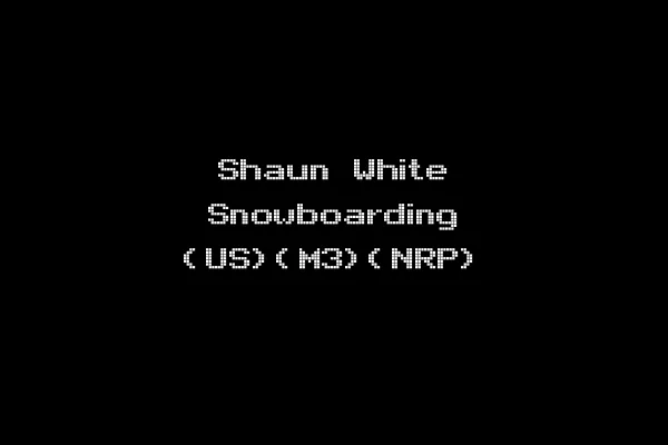 Shaun White Snowboarding (US)(M3)(NRP)
