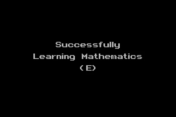 Successfully Learning Mathematics (E)