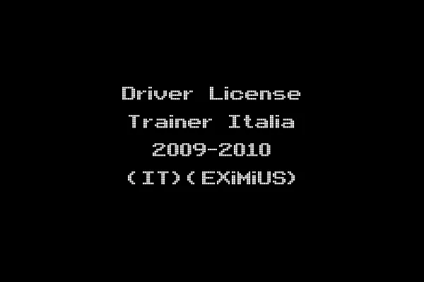 Driver License Trainer Italia 2009-2010 (IT)(EXiMiUS)