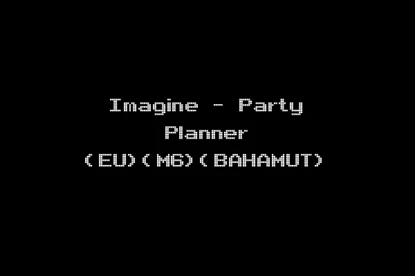 Imagine - Party Planner (EU)(M6)(BAHAMUT)
