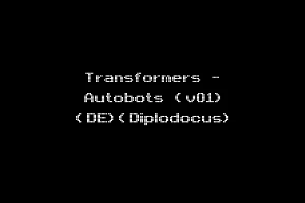 Transformers - Autobots (v01) (DE)(Diplodocus)
