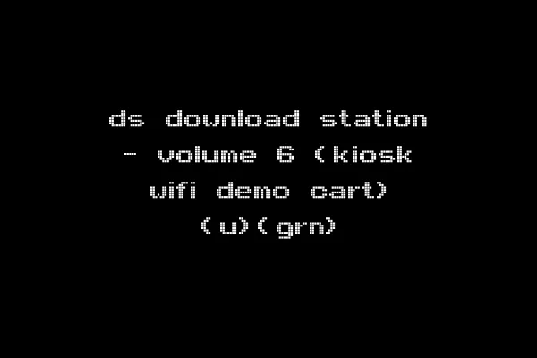 ds download station - volume 6 (kiosk wifi demo cart) (u)(grn)