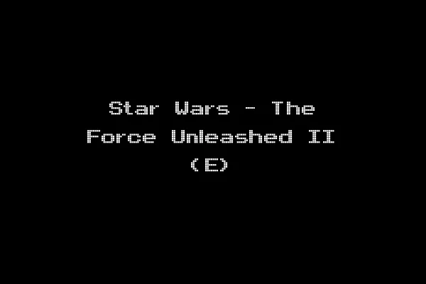 Star Wars - The Force Unleashed II (E)