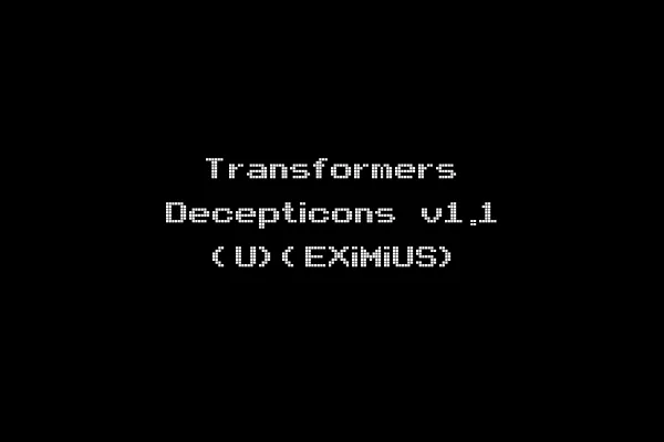 Transformers Decepticons v1.1 (U)(EXiMiUS)