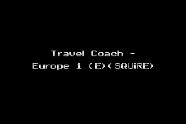 Travel Coach - Europe 1 (E)(SQUiRE)