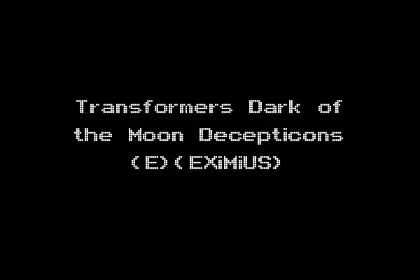 Transformers Dark of the Moon Decepticons (E)(EXiMiUS)