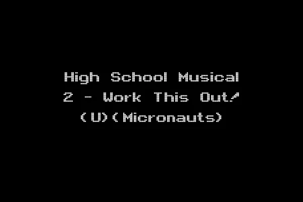 High School Musical 2 - Work This Out! (U)(Micronauts)