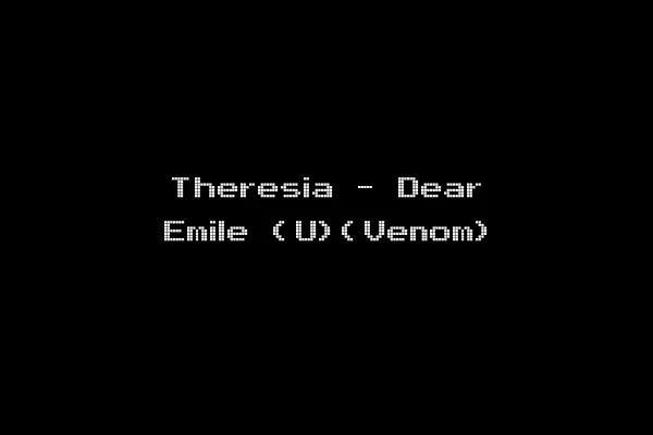 Theresia - Dear Emile (U)(Venom)