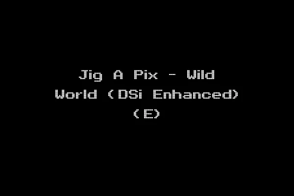 Jig A Pix - Wild World (DSi Enhanced) (E)