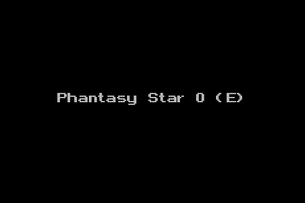 Phantasy Star 0 (E)