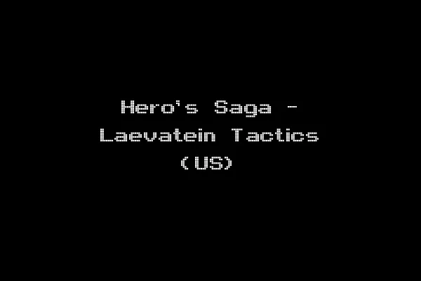 Hero's Saga - Laevatein Tactics (US)