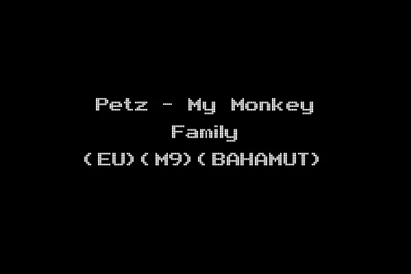 Petz - My Monkey Family (EU)(M9)(BAHAMUT)