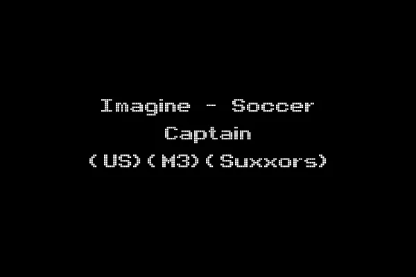 Imagine - Soccer Captain (US)(M3)(Suxxors)