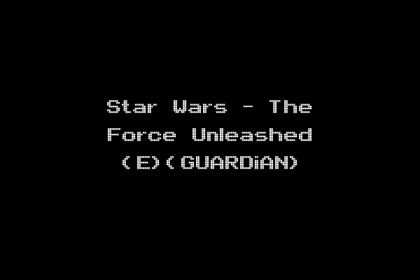 Star Wars - The Force Unleashed (E)(GUARDiAN)
