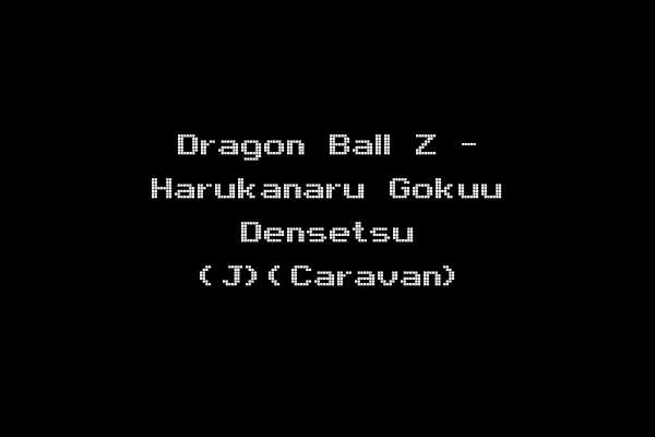 Dragon Ball Z - Harukanaru Gokuu Densetsu (J)(Caravan)