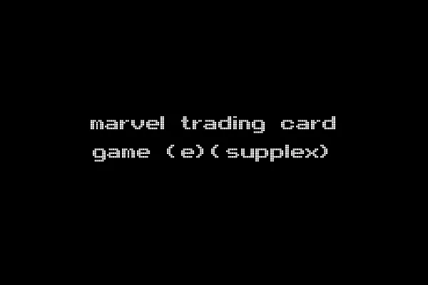 marvel trading card game (e)(supplex)