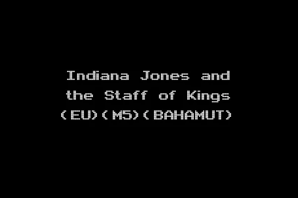 Indiana Jones and the Staff of Kings (EU)(M5)(BAHAMUT)