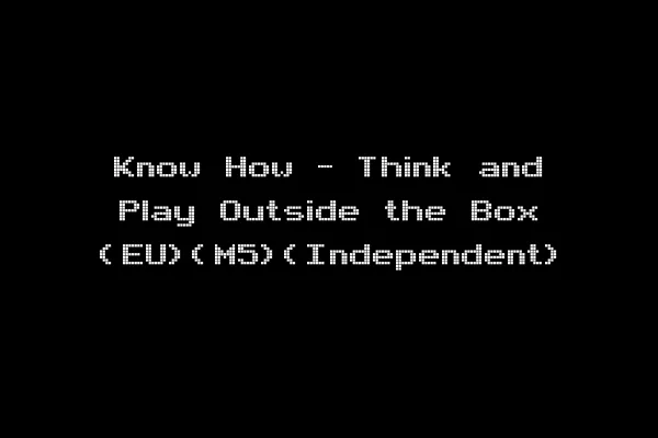 Know How - Think and Play Outside the Box (EU)(M5)(Independent)