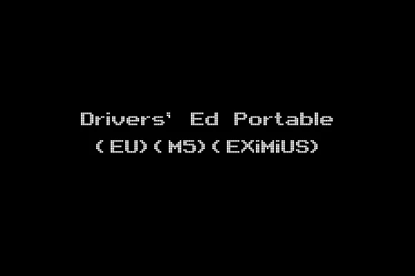 Drivers' Ed Portable (EU)(M5)(EXiMiUS)