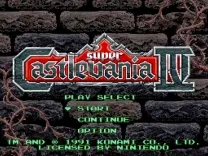 Super Castlevania IV (Europe)