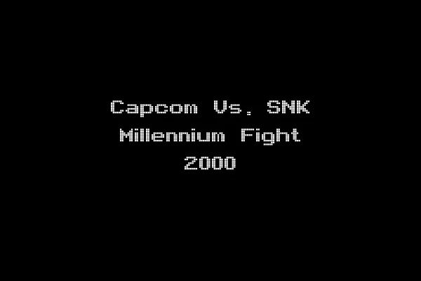 Capcom Vs. SNK Millennium Fight 2000