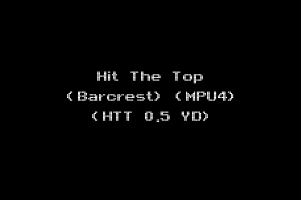 Hit The Top (Barcrest) (MPU4) (HTT 0.5 YD)