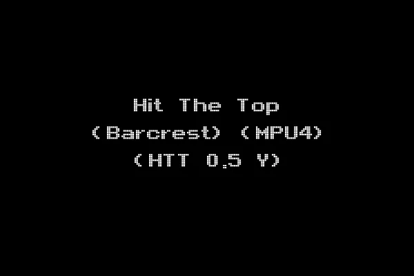 Hit The Top (Barcrest) (MPU4) (HTT 0.5 Y)