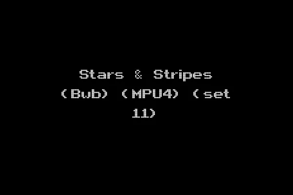 Stars & Stripes (Bwb) (MPU4) (set 11)