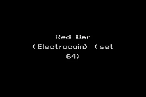 Red Bar (Electrocoin) (set 64)