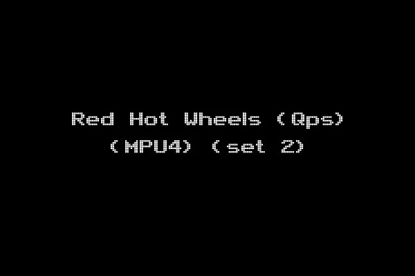 Red Hot Wheels (Qps) (MPU4) (set 2)