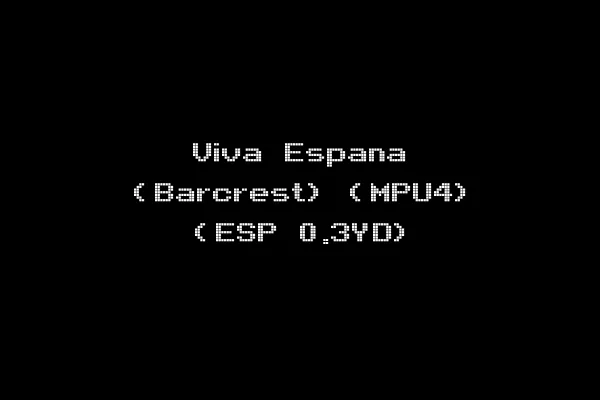 Viva Espana (Barcrest) (MPU4) (ESP 0.3YD)