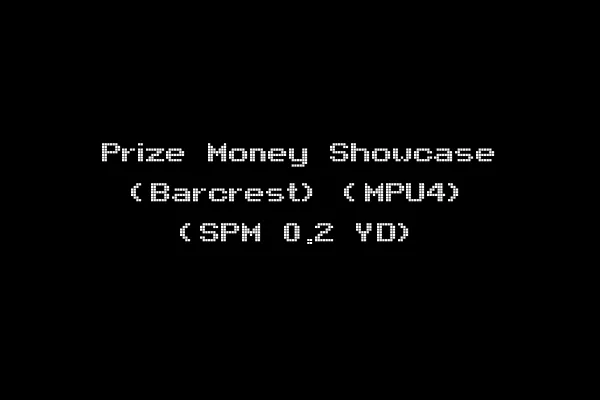 Prize Money Showcase (Barcrest) (MPU4) (SPM 0.2 YD)