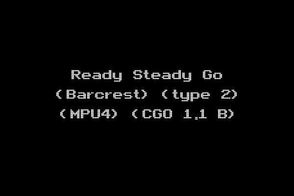 Ready Steady Go (Barcrest) (type 2) (MPU4) (CGO 1.1 B)