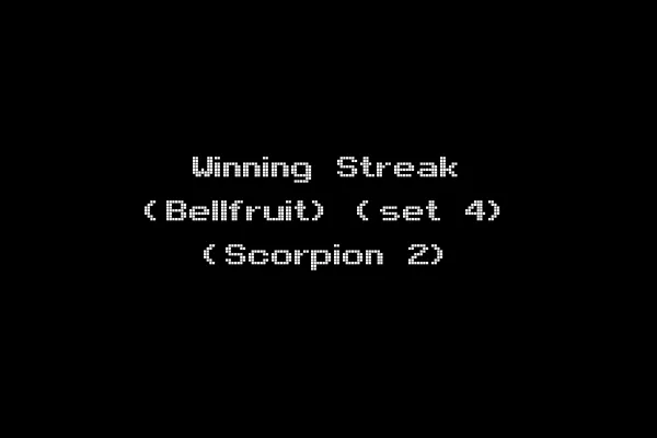 Winning Streak (Bellfruit) (set 4) (Scorpion 2)