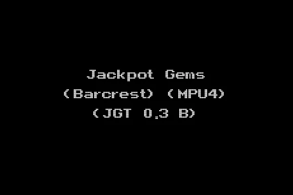 Jackpot Gems (Barcrest) (MPU4) (JGT 0.3 B)