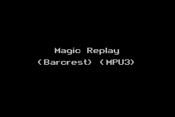 Magic Replay (Barcrest) (MPU3)