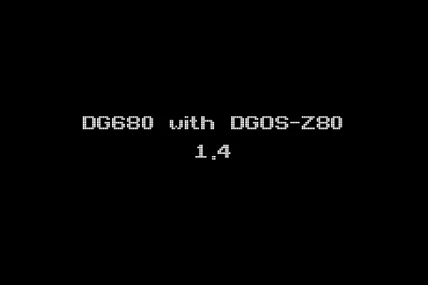 DG680 with DGOS-Z80 1.4