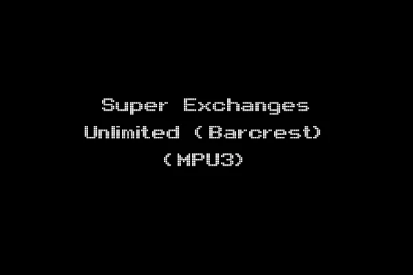 Super Exchanges Unlimited (Barcrest) (MPU3)