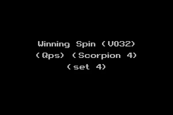 Winning Spin (V032) (Qps) (Scorpion 4) (set 4)