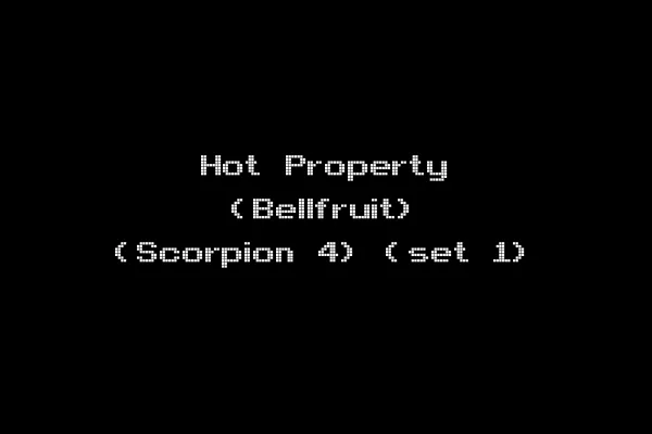 Hot Property (Bellfruit) (Scorpion 4) (set 1)