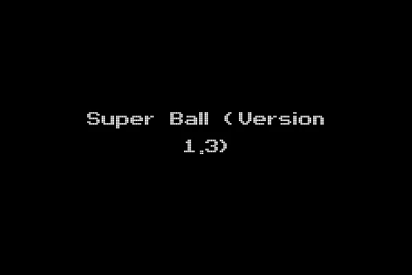 Super Ball (Version 1.3)