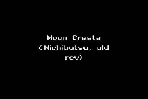 Moon Cresta (Nichibutsu, old rev)