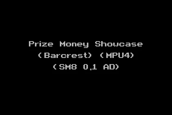 Prize Money Showcase (Barcrest) (MPU4) (SM8 0.1 AD)