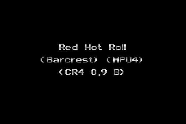 Red Hot Roll (Barcrest) (MPU4) (CR4 0.9 B)