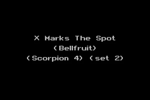 X Marks The Spot (Bellfruit) (Scorpion 4) (set 2)